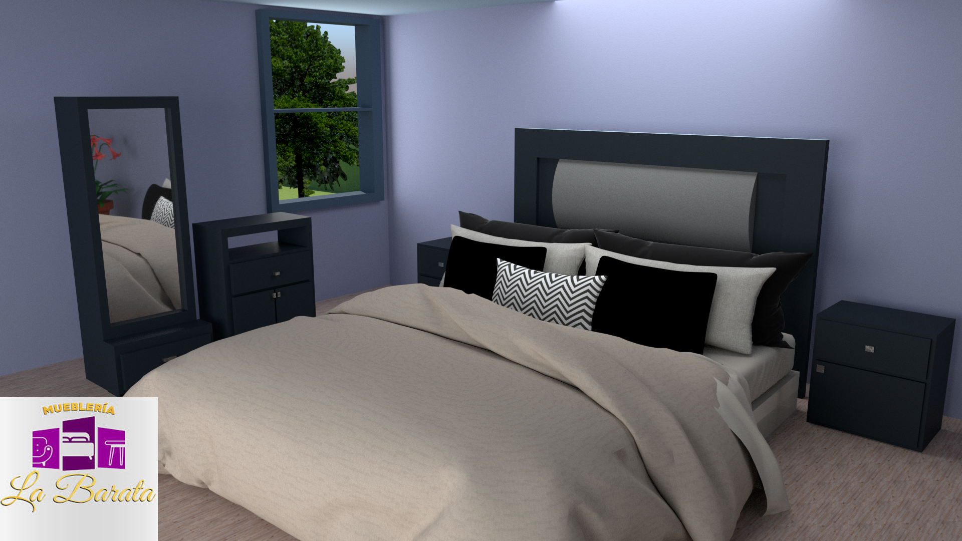 Recamara Pekin Mueblerialabarata